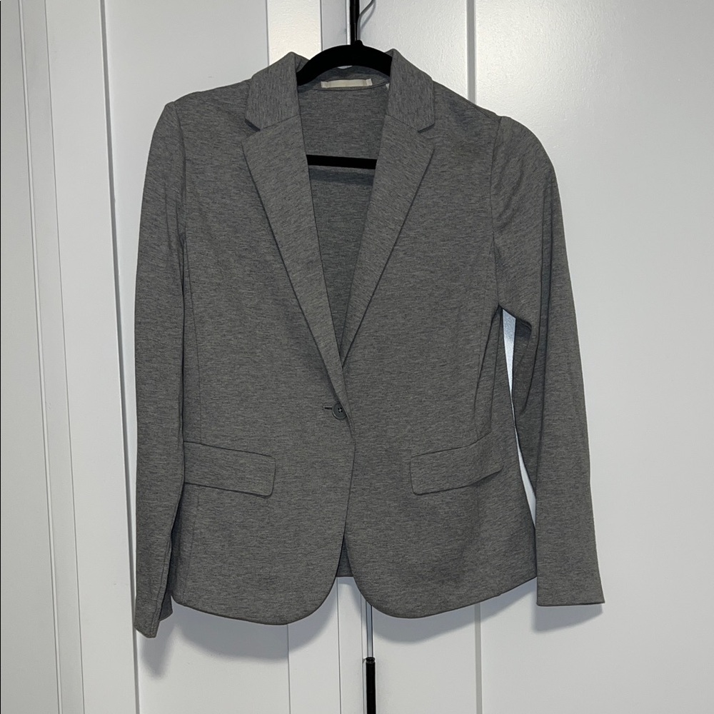 Uniqlo Grey Women's Blazer S SMALL